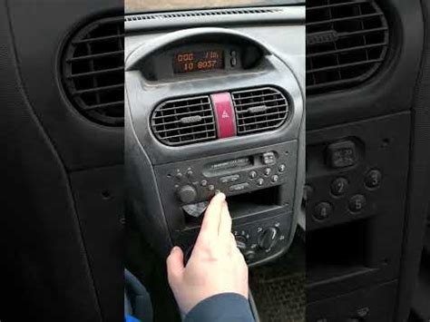 vauxhall corsa 2001 radio code Reader