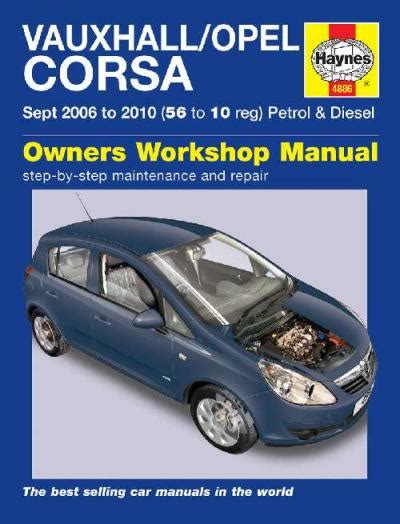 vauxhall corsa 2006 manual Kindle Editon