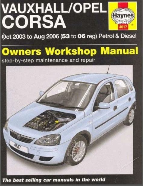 vauxhall corsa c workshop manual pdf Reader