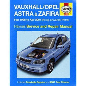 vauxhall zafira haynes repair manual opel astra Doc