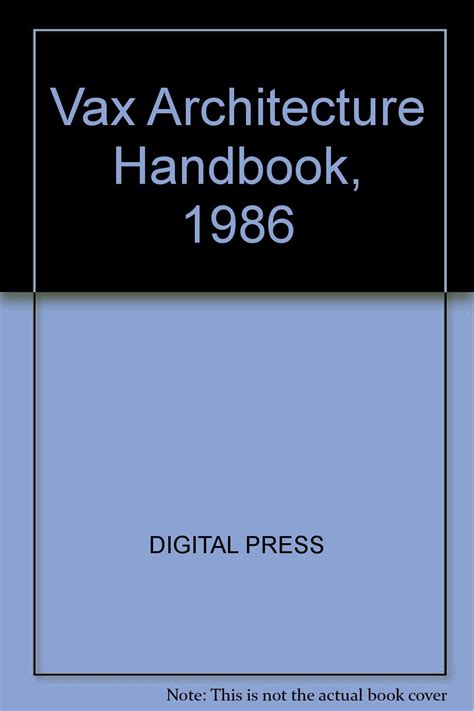 vax architecture handbook 1986 online Reader