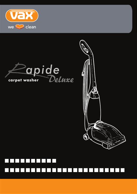 vax rapide spring user guide Doc