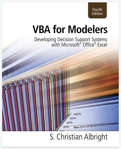 vba for modelers 4th edition PDF