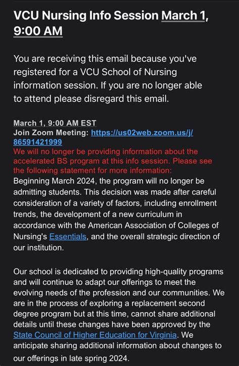 vcu accelerated nursing program
