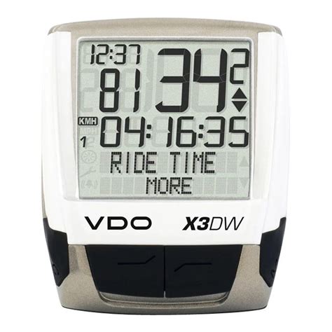 vdo x3dw wireless bicycle computer Reader