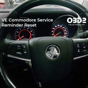 ve commodore service reminder reset Doc