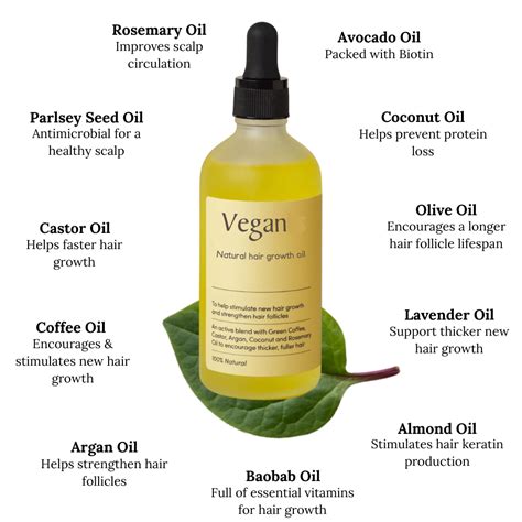 vegan hair oil