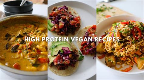 vegan recipes high protein vegan recipes PDF