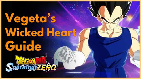 vegeta wicked heart sparking zero