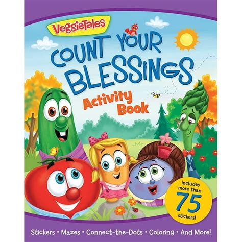 veggietales count your blessings activity book PDF