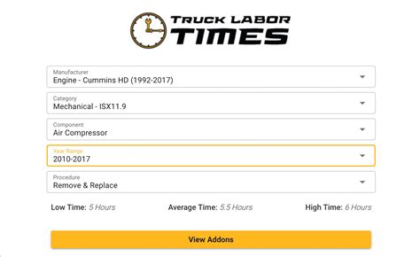 vehicle labor time guide Reader