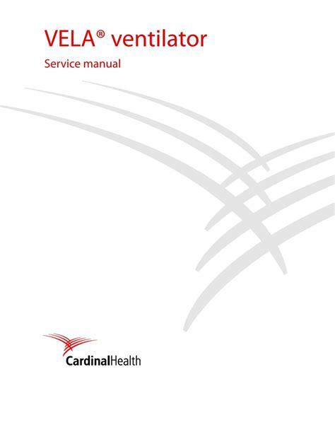 vela ventilator service manual Kindle Editon