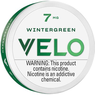 velo wintergreen 7mg