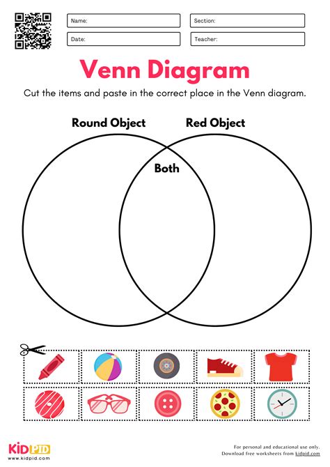 venn diagram worksheets for second grade pdf Doc