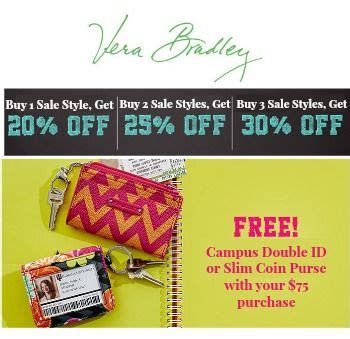 vera bradley promo code