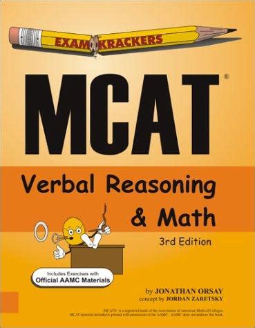 verbal reasoning and mathematical techniques examkrackers mcat Doc