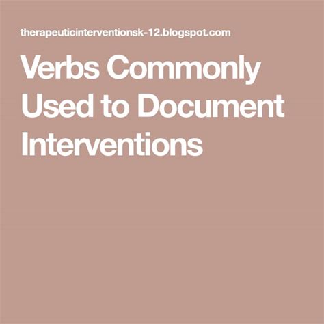 verbs commonly used to document progress notes Epub
