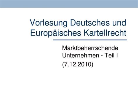 vereinbarkeit wirtschaftsverb nden deutschen europ ischen kartellrecht PDF