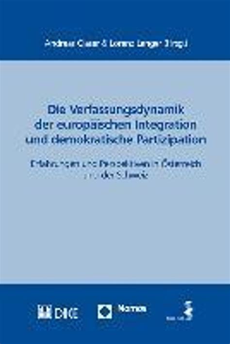 verfassungsdynamik europ ischen integration demokratische partizipation Kindle Editon