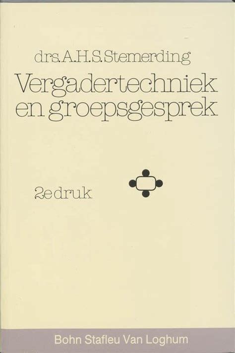 vergadertechniek en groepsgesprek PDF