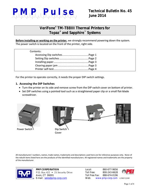 verifone topaz user manual PDF