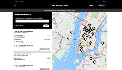 verizon corporate store locations near me