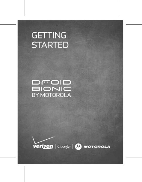 verizon droid bionic user manual Reader