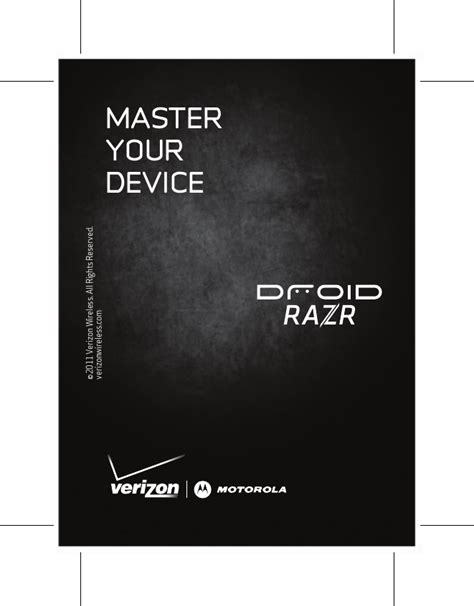verizon droid instructions manual Kindle Editon