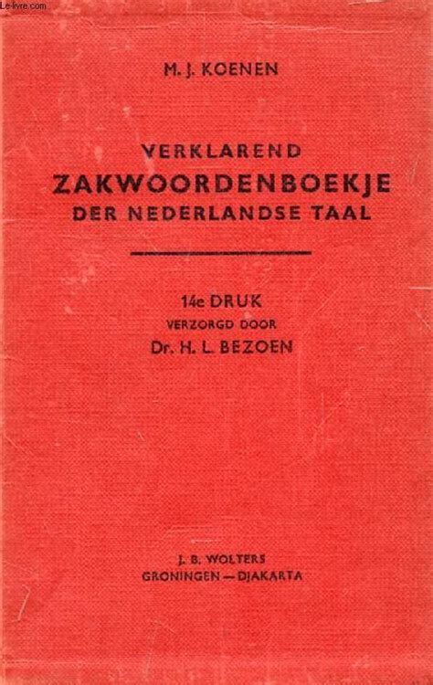 verklarend zakwoordenboekje van het nederlandse openbare gebouw PDF