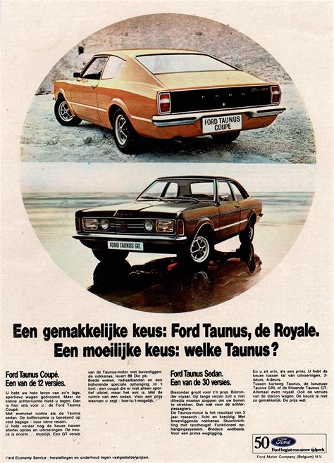 verkoopfolder ford taunus de royale Reader