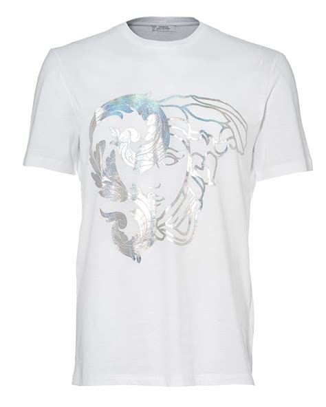 versace collection t shirt white