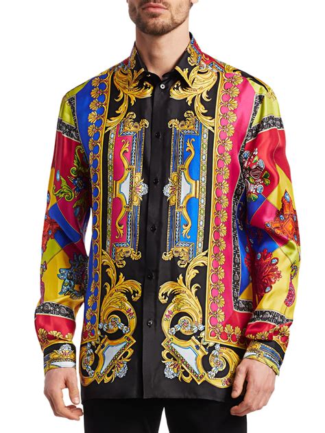 versace men shirts