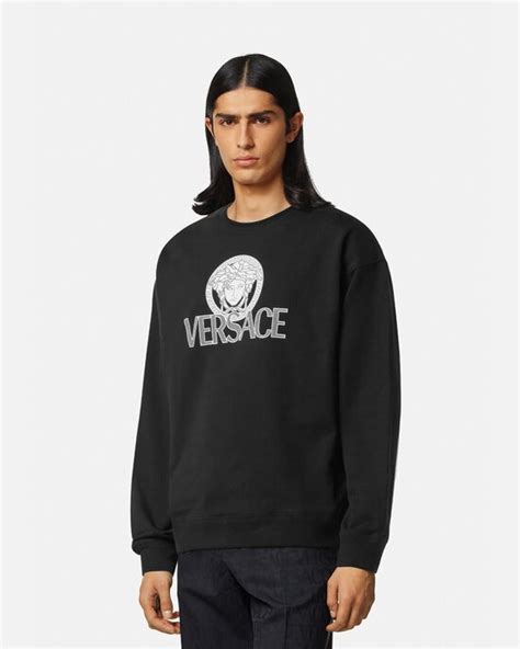 versace sweatshirt mens