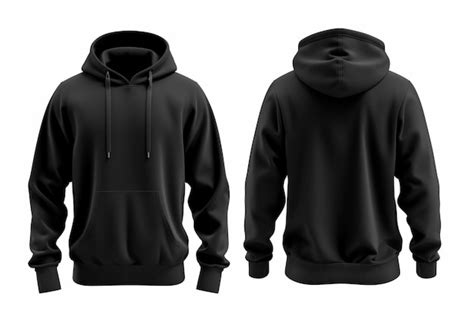 versatile black hoodie