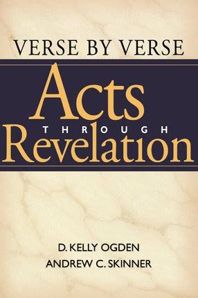 verse by verse acts through revelation Epub