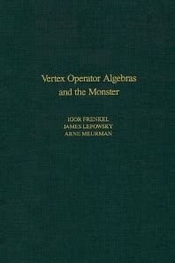 vertex operator algebras and the monster vertex operator algebras and the monster Epub