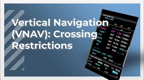 vertical navigation vnav lessons learned PDF