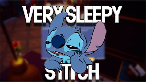 very sleepy stitch