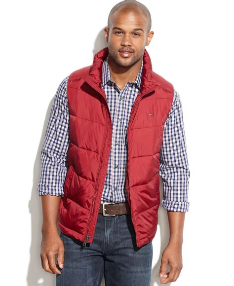 vest for men red