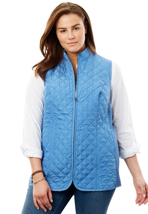 vest women's plus size