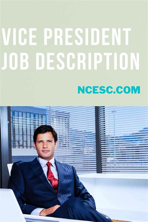 vice presidenent jobs