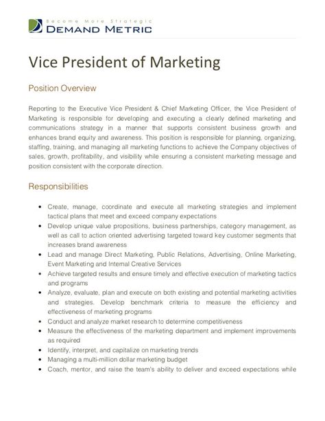 vice president marketing jobs