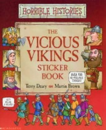 vicious vikings sticker book horrible histories Kindle Editon