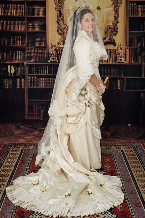 victorian era wedding dresses