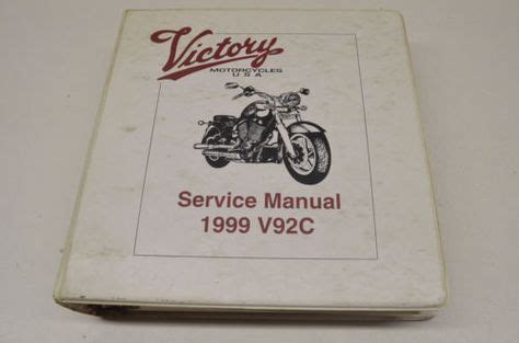 victory motorcycle maintenance manual PDF