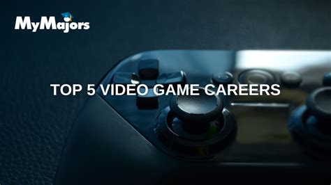 video game careers