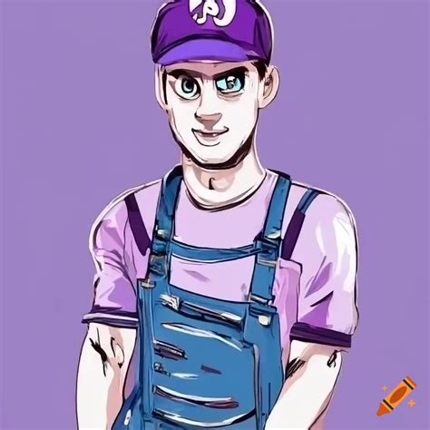 video game character in overalls