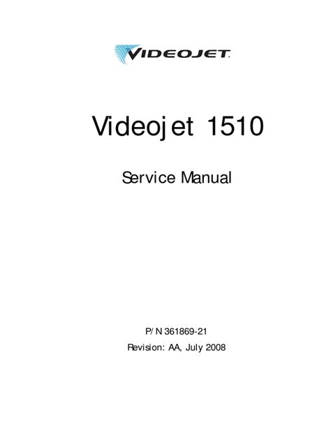 videojet 37e service manual Kindle Editon