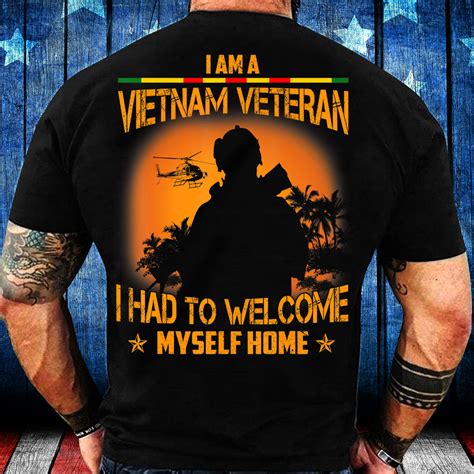 vietnam veterans t shirts