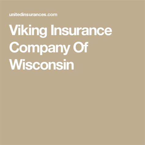 viking insurance company of wisconsin